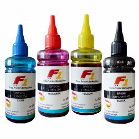 Tinta Refill Dye Base F1 (BOTOL BULAT) Cyan 100ml Printer EP L Series L380 L650 L460 L465 L480 L485 L605 L405 L455 L385 L805 L810 L850 L110 L210 L350 L800 L1300 L1800 L365 L310 L360 L220 L565 L120 L355 L550 L555 L100 L200